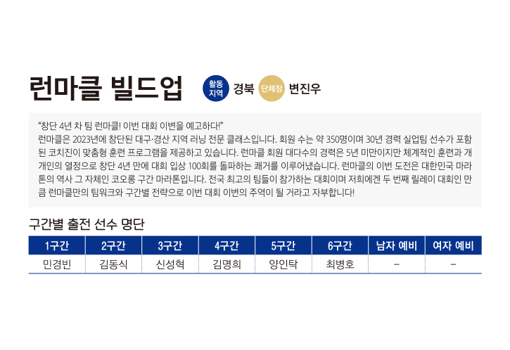 런마클 빌드업